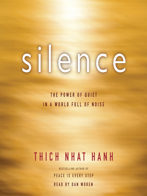 Title details for Silence by Thich Nhat Hanh - Wait list
